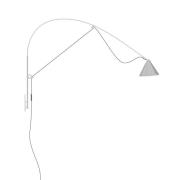 midgard LED wandlamp AYNO L, grijs/grijs, 4.000 K, 130 cm