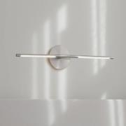 UMAGE LED wandlamp Omni, lengte 74 cm, staalkleurig