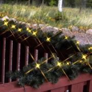 Led-dennenguirlande Ottawa voor buiten, wit