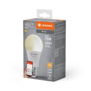 LEDVANCE SMART+ WiFi LED lamp E27, 9,5W Classic, 2.700K