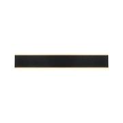 Nelson LED wandlamp, breedte 50,5cm, zwart, CCT, omhoog/omlaag