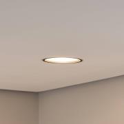 Bega LED plafondinbouwspot Studio Line, aluminium gegoten, zwart