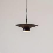 Lindby LED hanglamp Norvind, 2-lamps, zwart, metaal