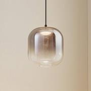 Lucande LED hanglamp Avelina, Ø 14cm , 1-lamp. zwart