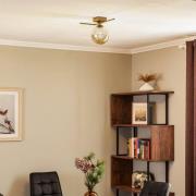 Plafondlamp Imago 1G, 1-lamp, zwart/grafiet