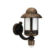 Dorothee buitenwandlamp in landhuisstijl bruin