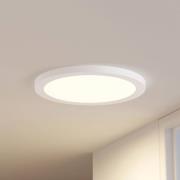 Prios LED plafondlamp Aureka, set van 2, sensor, Ø 33 cm, wit