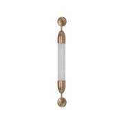 UMAGE Lemon Squeeze wandlamp, 1-lamp, L 77 cm, messing