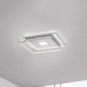 Paul Neuhaus Q-AMIRA LED plafondlamp, zilver