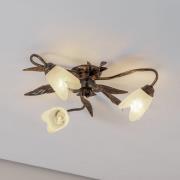 Plafondlamp Sonia 3-lamps, brons
