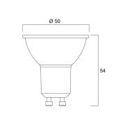 Sylvania LED reflectorlamp GU10 5W 4.000K dimbaar 36° 475 lm