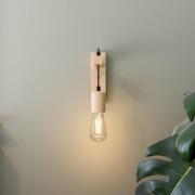 Wandlamp Tyske van hout, naturel