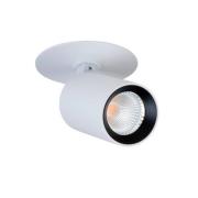SLC LED inbouwspot Art, 1-lamp, wit, 2.700 K, aluminium