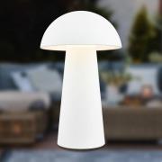 LED tafellamp, Fungo Mini, wit, touch, kunststof