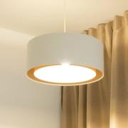 Boho hanglamp, crème/beige, Ø 50 cm, hoogte 20 cm, jute