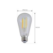 LUUMR Smart LED E27 ST64 7W helder ZigBee Hue Tuya
