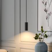Hanglamp CAN, zwart, hoogte 15 cm, Ø 6 cm, metaal, GU10