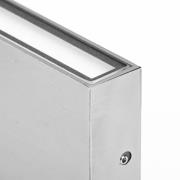 LED buiten wandlamp CMD 9071, 17 cm, roestvrij staal, up/down, IP54