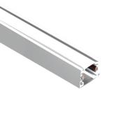 Ivela stroomrail SQUARE 48 W, wit, lengte 100 cm, metaal