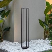 Lucande LED tuinpadverlichting Thorvid, hoogte 120 cm, zwart