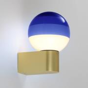 MARSET LED wandlamp Dipping Light A1, blauw/goud