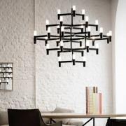 Nemo Crown Major hanglamp 30-vlammen wit