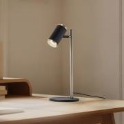 Lumen tafellamp, zwart/goud antiek, hoogte 42 cm, metaal