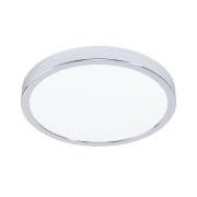 EGLO connect Smart LED opbouwlamp Fueva 6-Z, chroom, Ø27cm