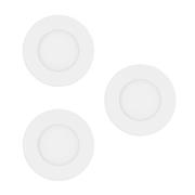 EGLO connect Smart LED-inbouwlamp Fueva-Z, wit, set van 3