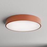 Plafondlamp Cleo 500, koper, sensor, IP54, Ø 50 cm, metaal