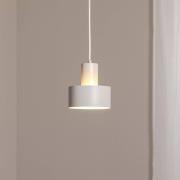 Hanglamp Rif S, taupe, 1-lamp, Ø 15 cm, staal
