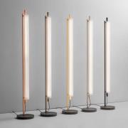 OLEV LED vloerlamp TRISEL, zwart, metaal 2.700 K dimbaar