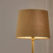 PR Home Tafellamp Tove, geel, hoogte 56 cm, metaal/stof