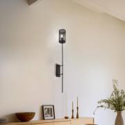 Wandlamp Wall, titaniumkleurig, hoogte 100 cm, staal