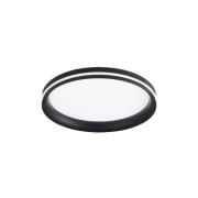 LED plafondlamp Isy, zwart, Ø 35 cm, metaal, CCT, dimbaar