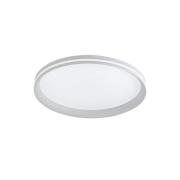 LED plafondlamp Isy, wit, Ø 45 cm, metaal, CCT, dimbaar