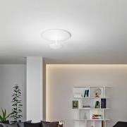 LED plafondlamp Conrad, wit, Ø 50 cm, metaal, dimbaar