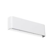 Ideal Lux LED wandlamp Delta, wit, B 30 cm, up/down