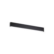 Ideal Lux LED wandlamp Delta, zwart, B 83 cm, up/down