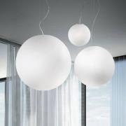 Ideal Lux hanglamp Mapa, Ø 20 cm, opaalglas, bol