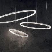 Ideal Lux LED hanglamp Oracle Slim Ø 50 cm wit 3.000 K