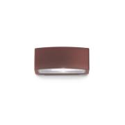 Ideal Lux buitenwandlamp Andromeda koffie, breedte 22 cm, aluminium