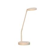 LED tafellamp Sorento, hoogte 48 cm, zandkleurig, metaal, CCT