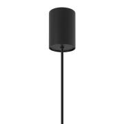 Hanglamp ZENITH, zwart, Ø 11 cm, metaal, GU10