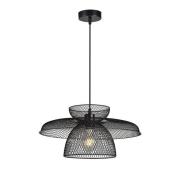 Hanglamp Maronti, zwart, Ø 43 cm, metaal