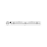 OSRAM vochtbestendige lamp SUBMARINE PCR 68 cm 1x G13 T8 LED IP65