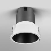 OSRAM LED inbouwspot TWIST, wit/zwart 840 Ø 9,3 cm metaal