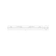 OSRAM vochtbestendige LED lamp SUBMARINE, 126 cm 15 W grijs IP65