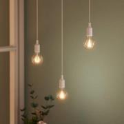 OSRAM hanglamp VINTAGE 1906 BELL, wit, kunststof, Ø 9 cm