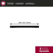 Paulmann middenvoeding URail Zigbee, zwart mat, lang